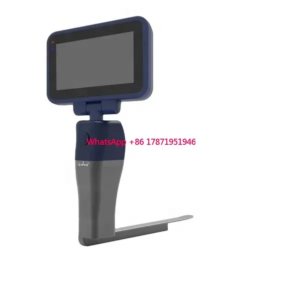 

Veterinary Intubation Instrument 4.5 Inch Touch Screen Laryngoscopy Digital Reusable Blade Veterinary Video Laryngoscope