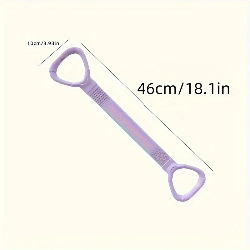 Multi-Functional Figure 8 Resistance Band for Full Body Workout - TPE Elastic Fitness Strap for Strength Training, Yoga, Pilates