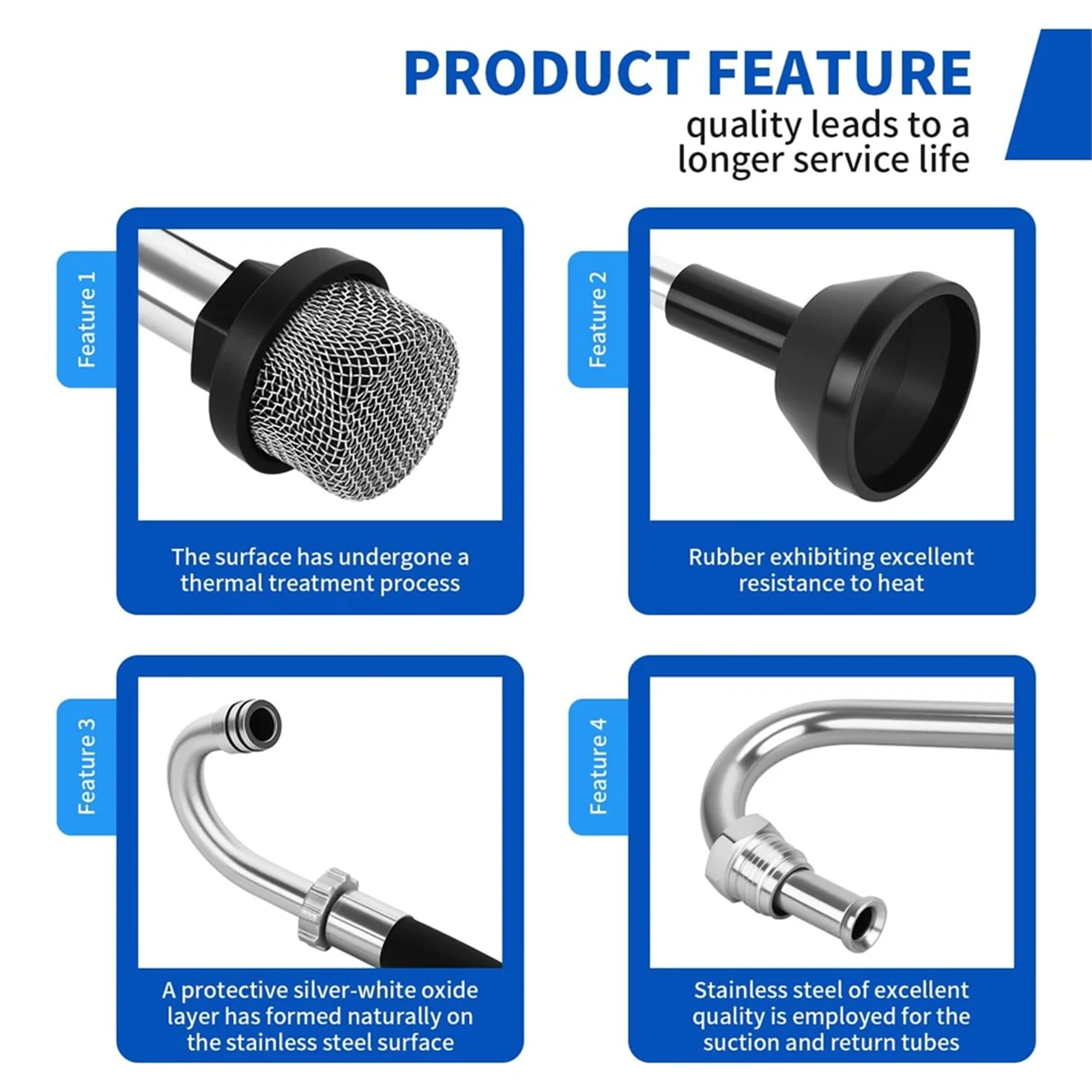 

SSR Suction Hose and Reflux Line Sets, Airless Paint Sprayer-Accessories, Compatible with 395 490 495 595 and T300 500