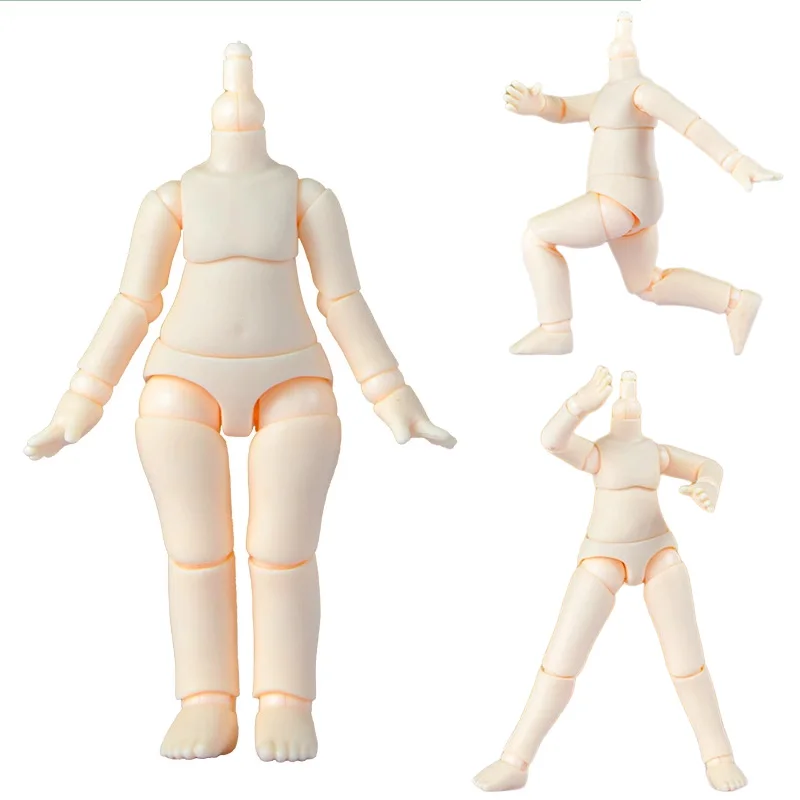 Obitsu 11CM Doll Toys YMY Body suitable for GSC Head ob11 BJD Body Spherical Joint Doll Toy Hand Set Doll accessories