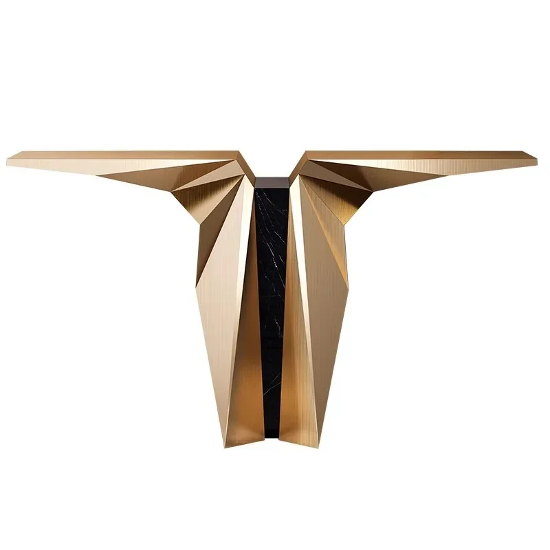 

Modern simple and light luxury door-to-door entrance porch cabinet, hotel corridor aisle decorative strip case, porch terrace