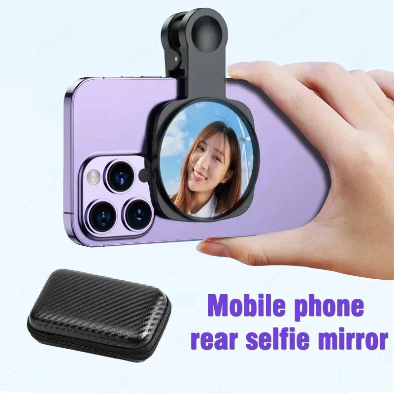 

Третье поколение нового мобильного телефона, задняя камера, высококачественное отражающее зеркало для селфи, задний селфи-клип с коробкой для хранения