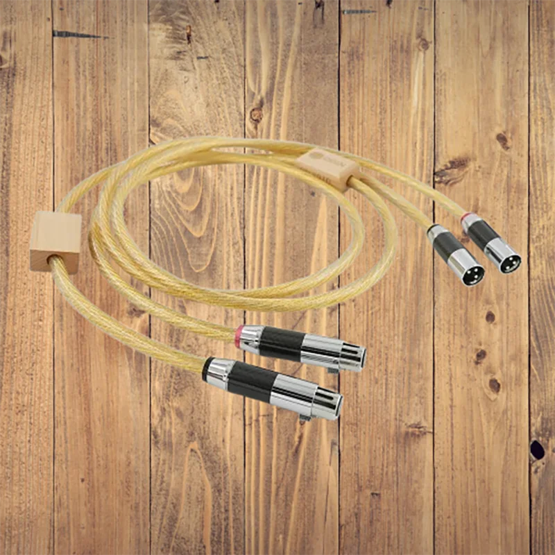 

Premium Odin Gold-Plated XLR Interconnect: Dual Balanced Audiophile Cables for CD & Microphone Systems