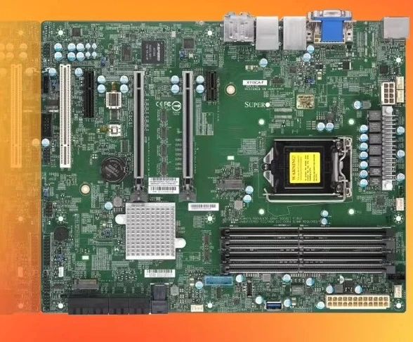 For X11SCA-F Workstation Server Industrial Control Motherboard, C246 8th Generation 9th Generation I7 I9 E-2XXX 95 new