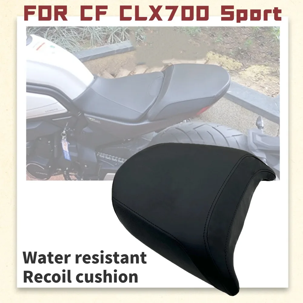 For CF CL-X 700 700CLX 700CL-X CLX700 Sport Motorcycle Full Leather Waterproof Seat Cushion Rear Seat Cushion