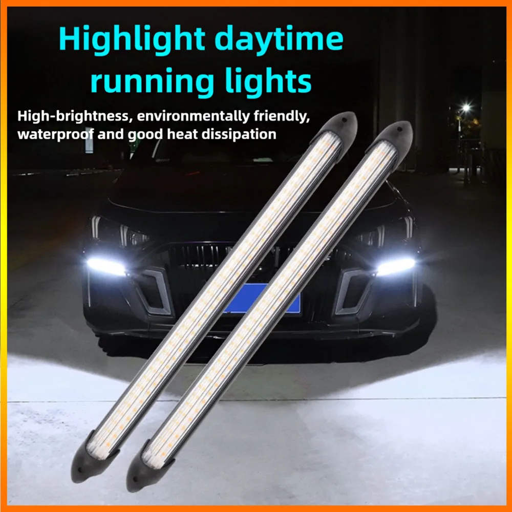 

Daily Running Lights, Running lights, Turn Signals, Start Scanning, Car Universal Modification Decorative Lights, LED Waterproof