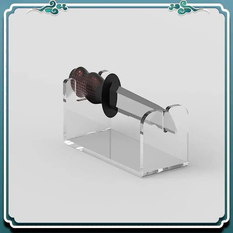 حامل عرض السكاكين سهل الاستخدام، حامل سكاكين أكريليك، حامل سكاكين واحد، حامل عرض سكين الجيب