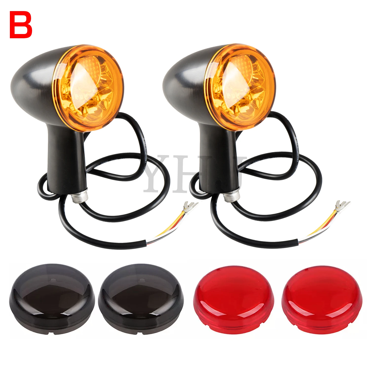

LED Brake Running Lamp Rear Turn Signal Indicator Lights For Harley Motorcycle Sportster XL 883 XL 1200 Forty Eight 1992-Up
