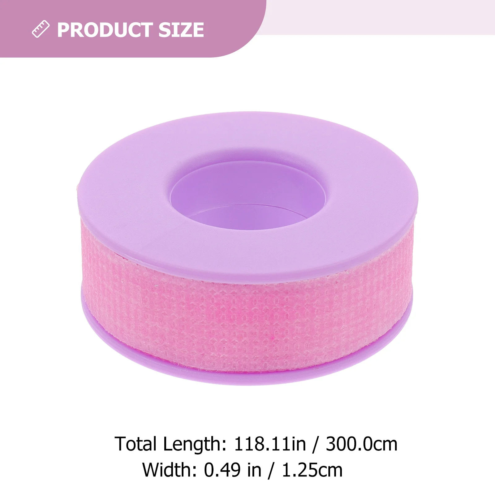 3 Rolls Adhesive Lash Tape Non-Woven Silicone Gel Breathable Eyelash Extension Tape for Makeup Salons Grafting Tools