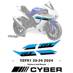 For Yamaha YZF-R1 YZF-R1M YZF1000 2020-2024 Full Car Fairing Shell Sticker Decal Lines R1 2021 2022 2023 2024 New Sticker Decal