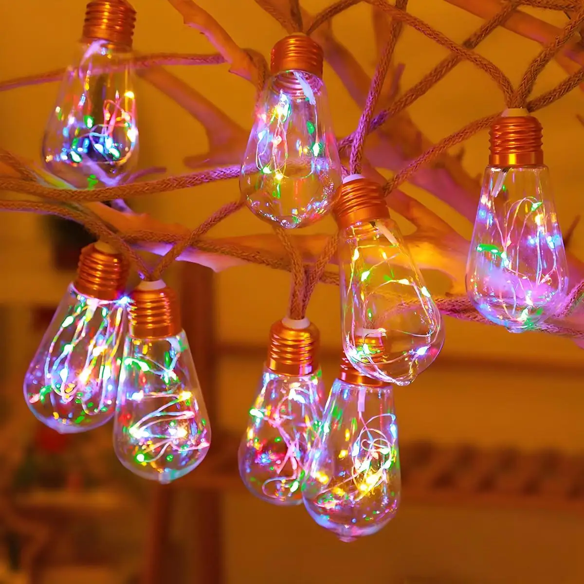 Solar Decorative Lights, Led Atmosphere String Lights, 16 Led String Lights, Suitable for Birthday and Wedding Decorations, Holiday Decorations, Courtyard Balcony Garden Atmosphere Decoration