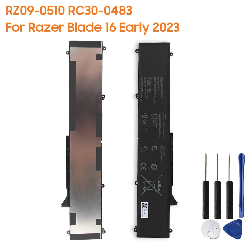 

Высококачественная сменная батарея для Razer Blade 16 Early 2023 RZ09-0510 RC30-0483 6182 мАч 95.2 Вт·ч
