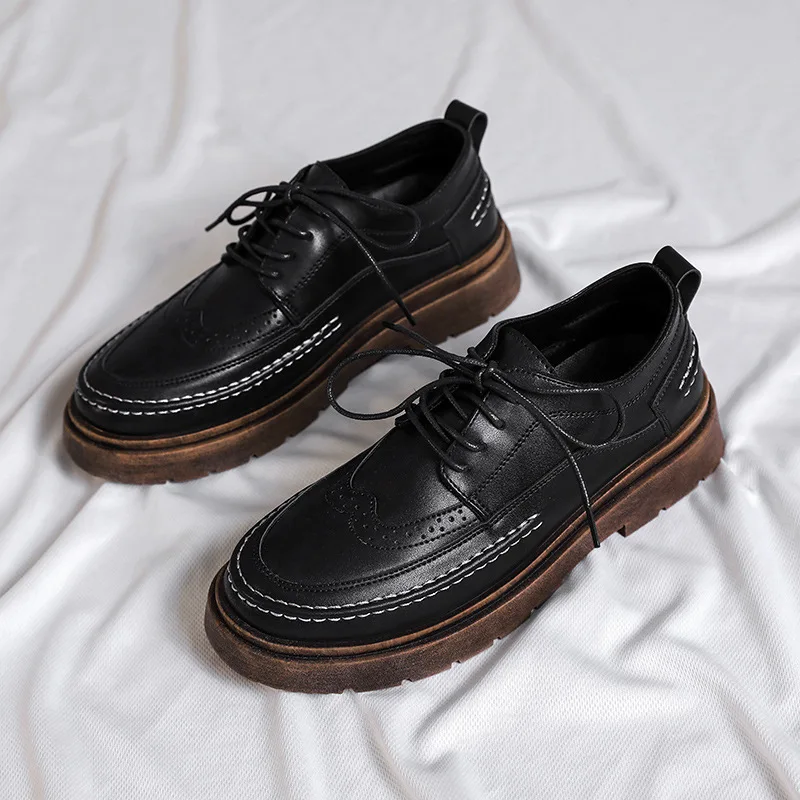 

Повседневная деловая обувь, мужская элегантная обувь для мужчин, 2024, роскошные дизайнерские кожаные туфли, мужские формальные оксфорды Chaussure De Homme Zapatos