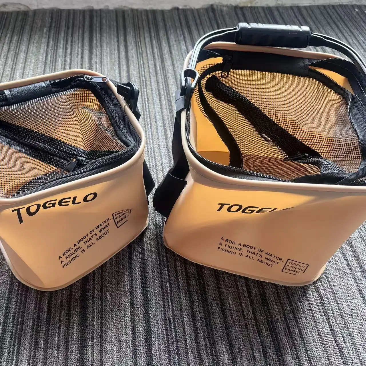 8L/13L Fishing Bucket Tackle Accessory Suitcase - Sports Entertainment Fishing Supplies All-in-One Gear Organizer
