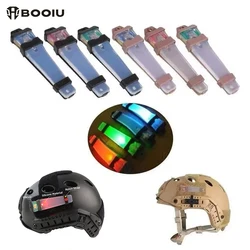 BOOIU Tactische FMA Helm Veiligheid Knipperlicht IR Strobe Waterdichte Outdoor Survival Signaallicht Wandelen Identificatielamp