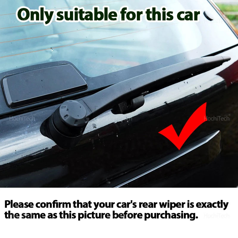Für Jeep Grand Cherokee 2005-2010 05139836AB Autozubehör Heckwischermotor-Verbindungsarm mit Wischerblatt – Langlebiges ABS-Gehäuse – Detail 2