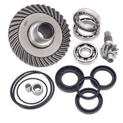 Rear Differential Ring & Pinion Gear & Bearing Kit For Honda TRX300FW 4x4 Fourtrax 300 1988-2000 TRX300 TRX 300 FW Accessories