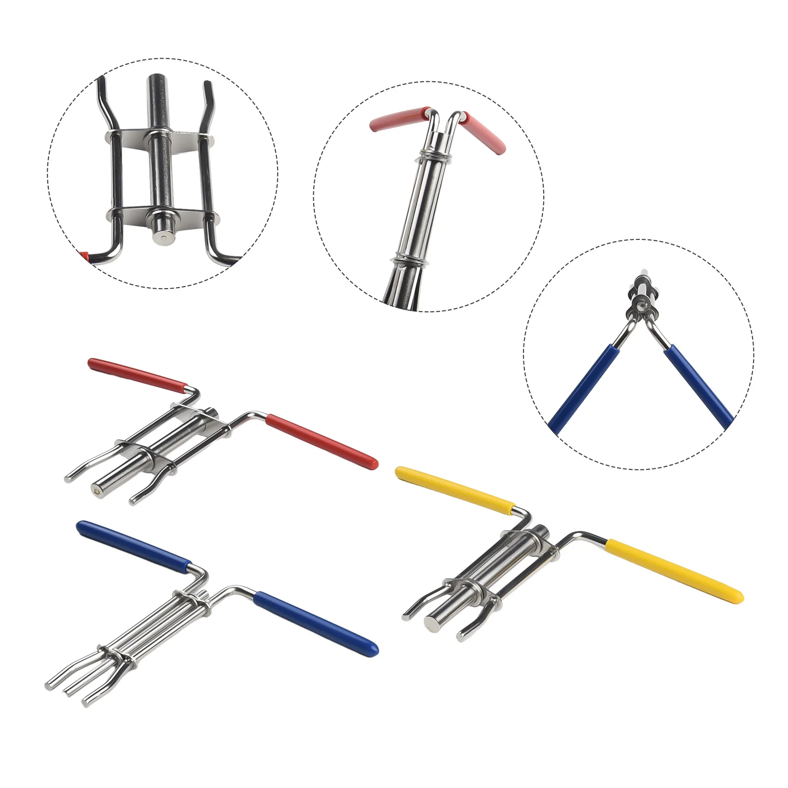 

Superior Quality Widely Used 3 Sizes Excellent Design Piston Rod Kit 3 Pcs Chrome Vanadium Steel Stainless Steel