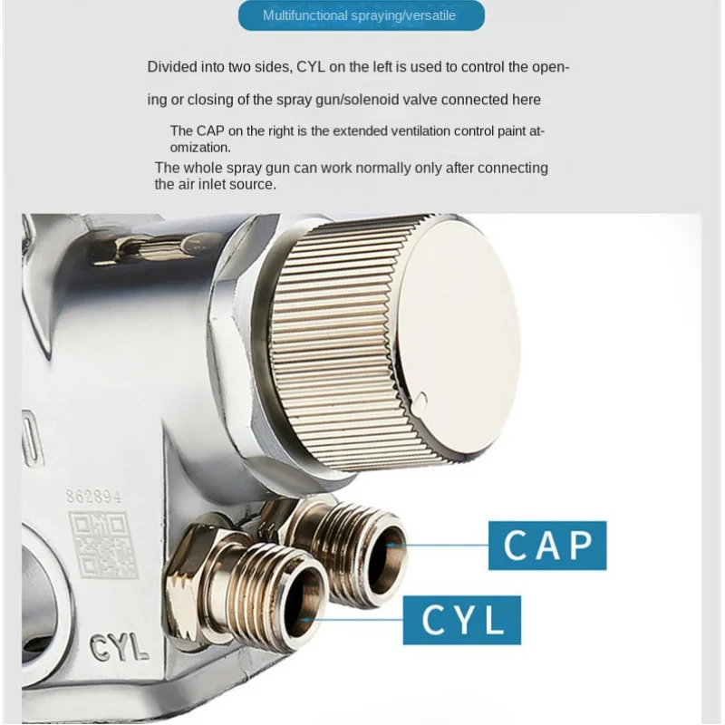 Automatic Spray  GunWA-200Assembly Line Spray Painting pistolet peinture carrosserie