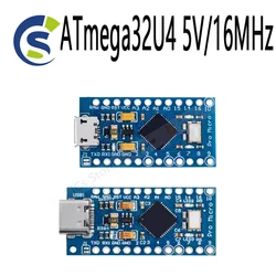 Nuovo Pro Micro per modulo arduino con intestazione pin a 2 file per Leonardo in stock. Migliore qualità ATmega32U4 5V/16MHz