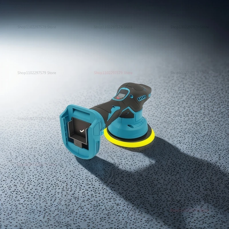 Беспроводной автомобильный полировщик, 8 передач, регулируемый автоматический электрический буфер для вощения, инструмент для уплотнения глазури, совместимый с Makita 18 В, без батареи