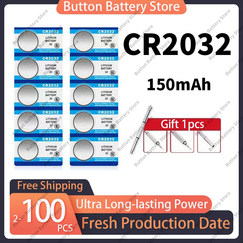 CR2032 3V Lithium B…
