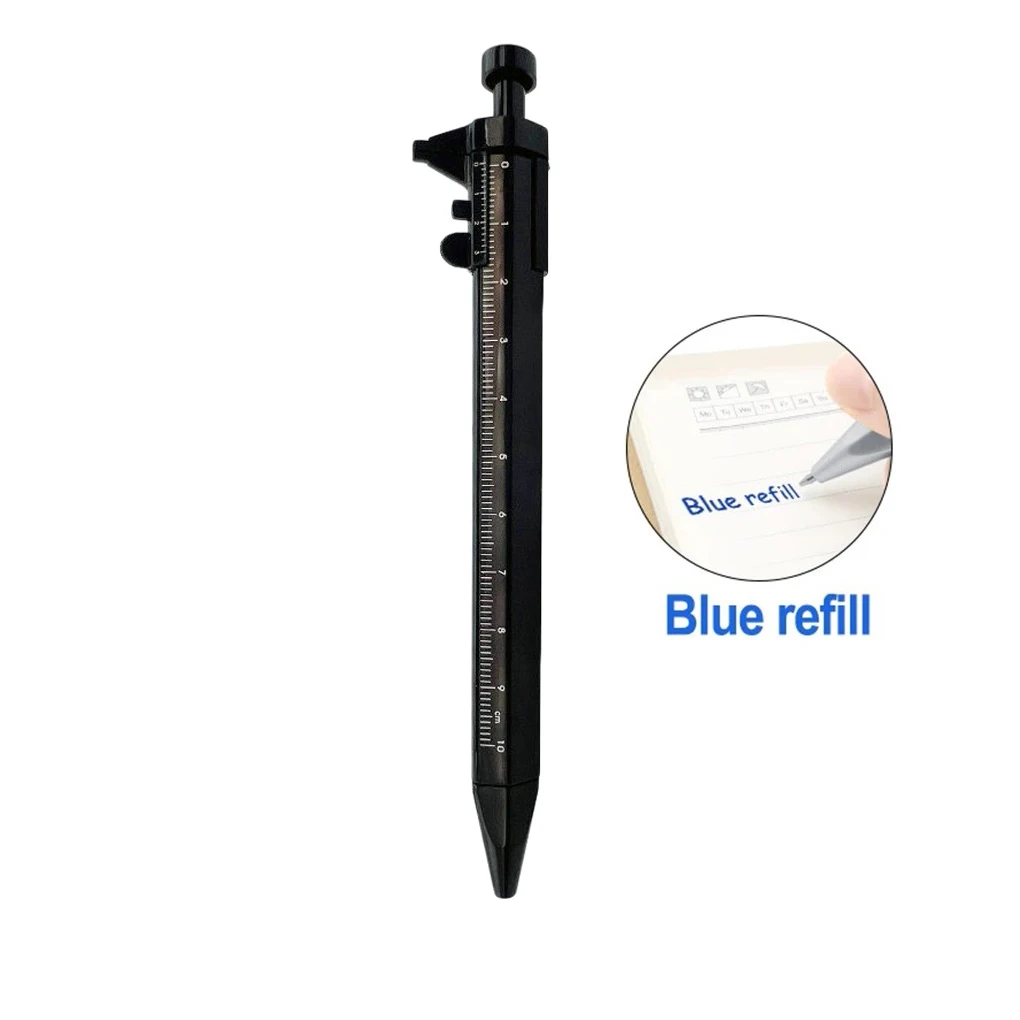 Measuring Tool Multifunctional Pen Approx 140mm Writing Tool With Measuring Function Measurement Function Portable Size