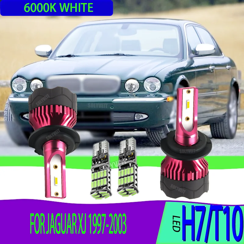 

Upgrade your nighttime driving with H7 LEDs that are 400% brighter and built to last For Jaguar XJ 1997 1998 1999 2000 2001-2003