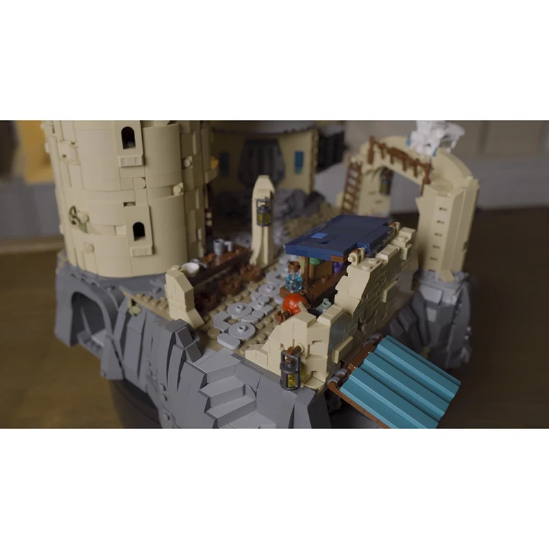 منتج جديد رائع MOC اللبنات كوكب المشهد نموذج المخلص الحرس قاعدة التكنولوجيا وحدات لعبة أطفال لتقوم بها بنفسك الجمعية #3