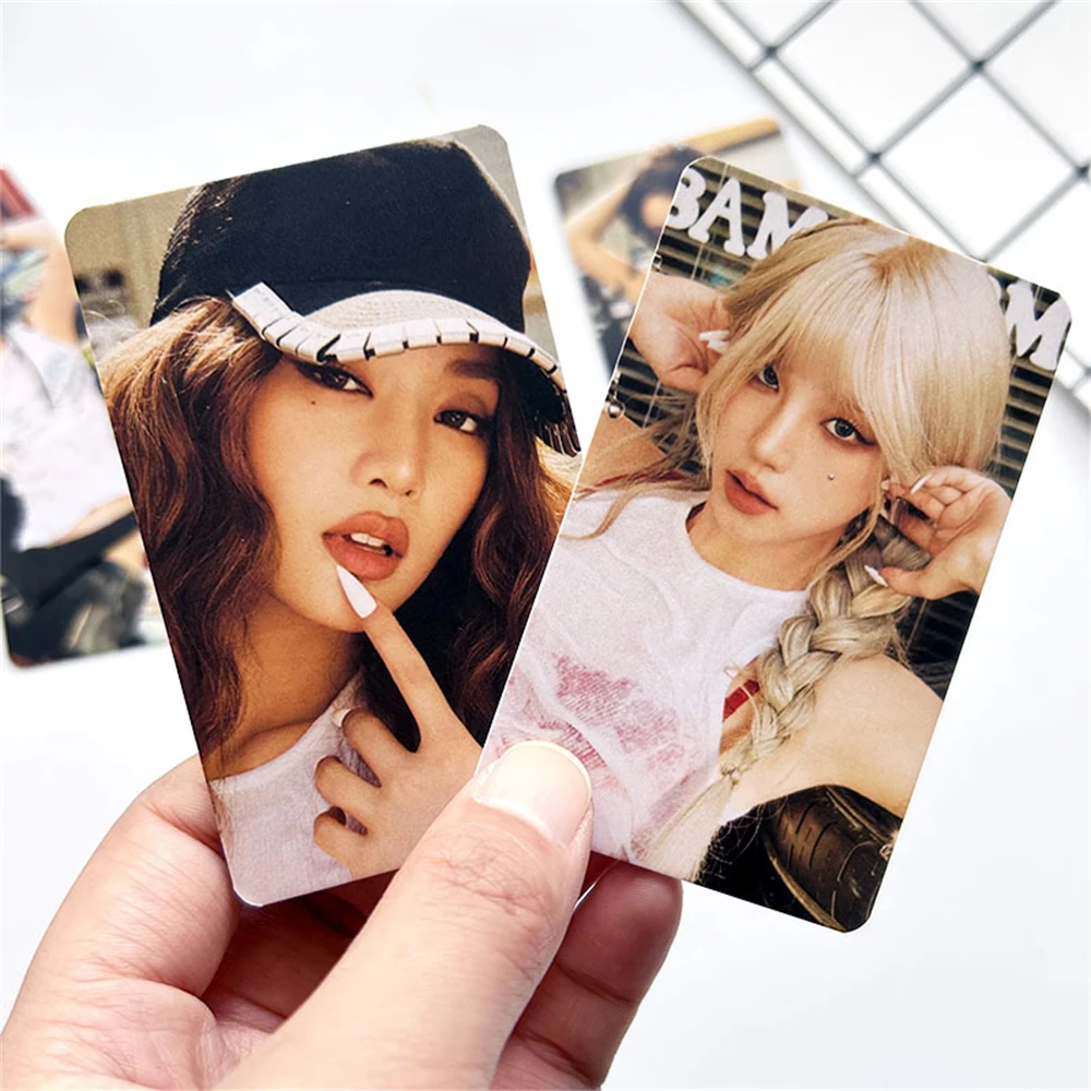 5Pcs/Set KPOP (G)I-DLE Postcards Album I SWAY Double-sided Lomo Cards YUQI SoYeon MiYeon MINNIE ShuHua Photocards Fans Collect