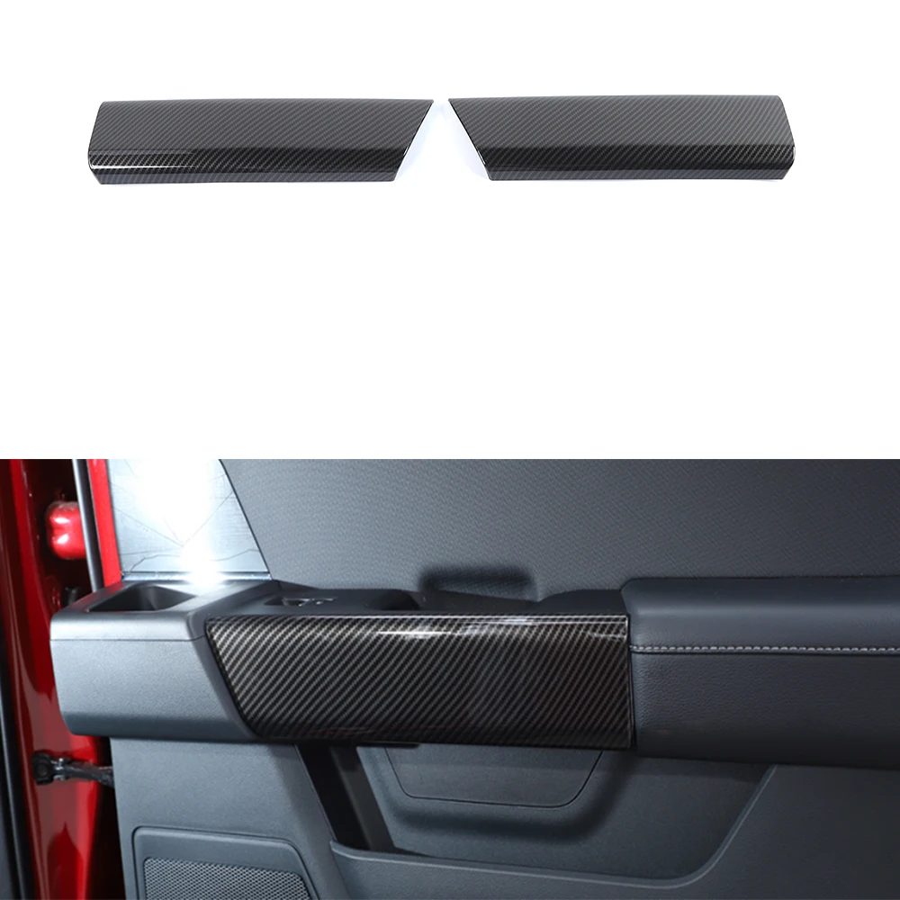 

New Car Accessories For Ford F150 2021 up Rear Door Handle Interior Cover Trim ABS Stickers