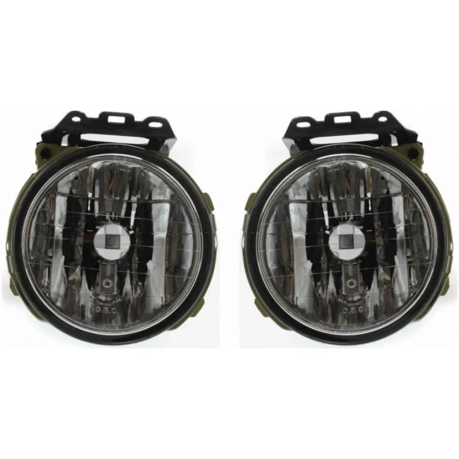 

For Subaru Outback Fog Light Assembly 2000 01 02 03 2004 Pair Driver and Passenger Side Outback For SU2592101 84501AE11A HighPe