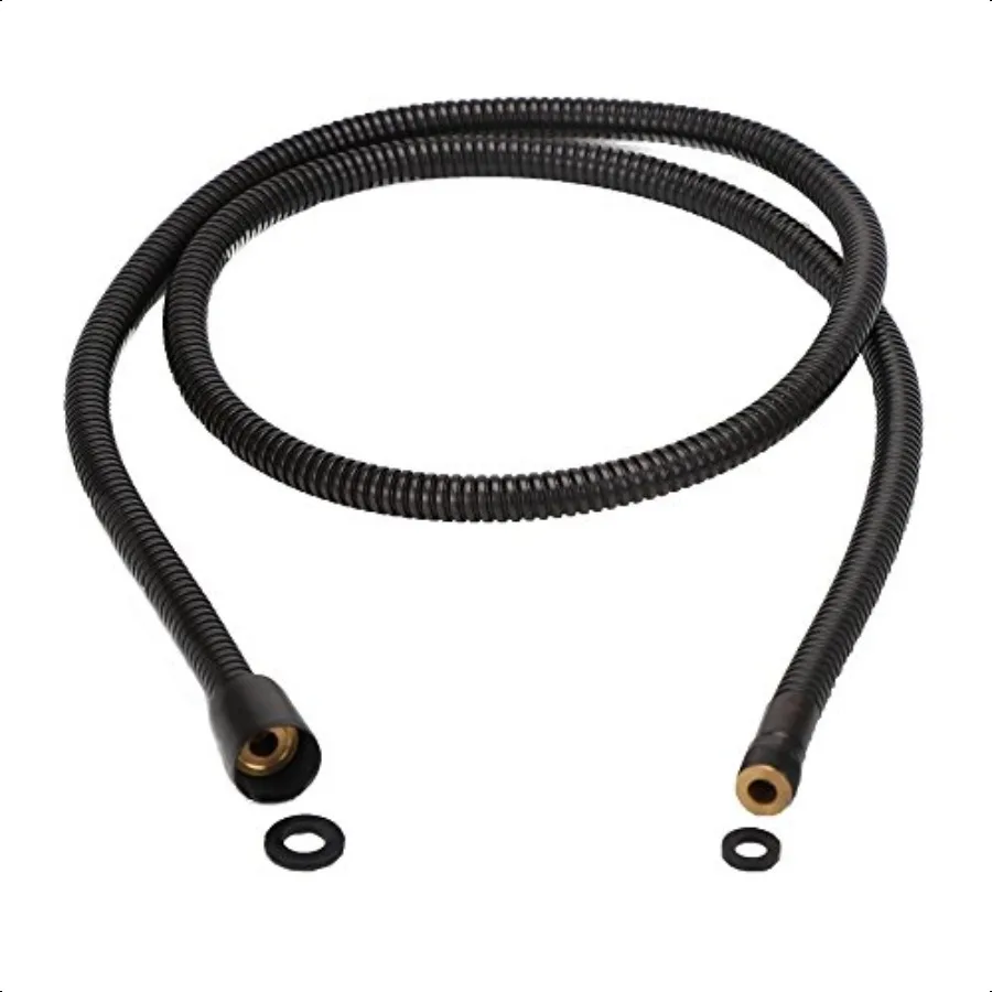 

Kitchen Pull Down Sink Faucet Sprayer Bathroom Basin Pull Out Faucet Spray Head Hose Replacement Part Stainl Steel 59 inchOil R