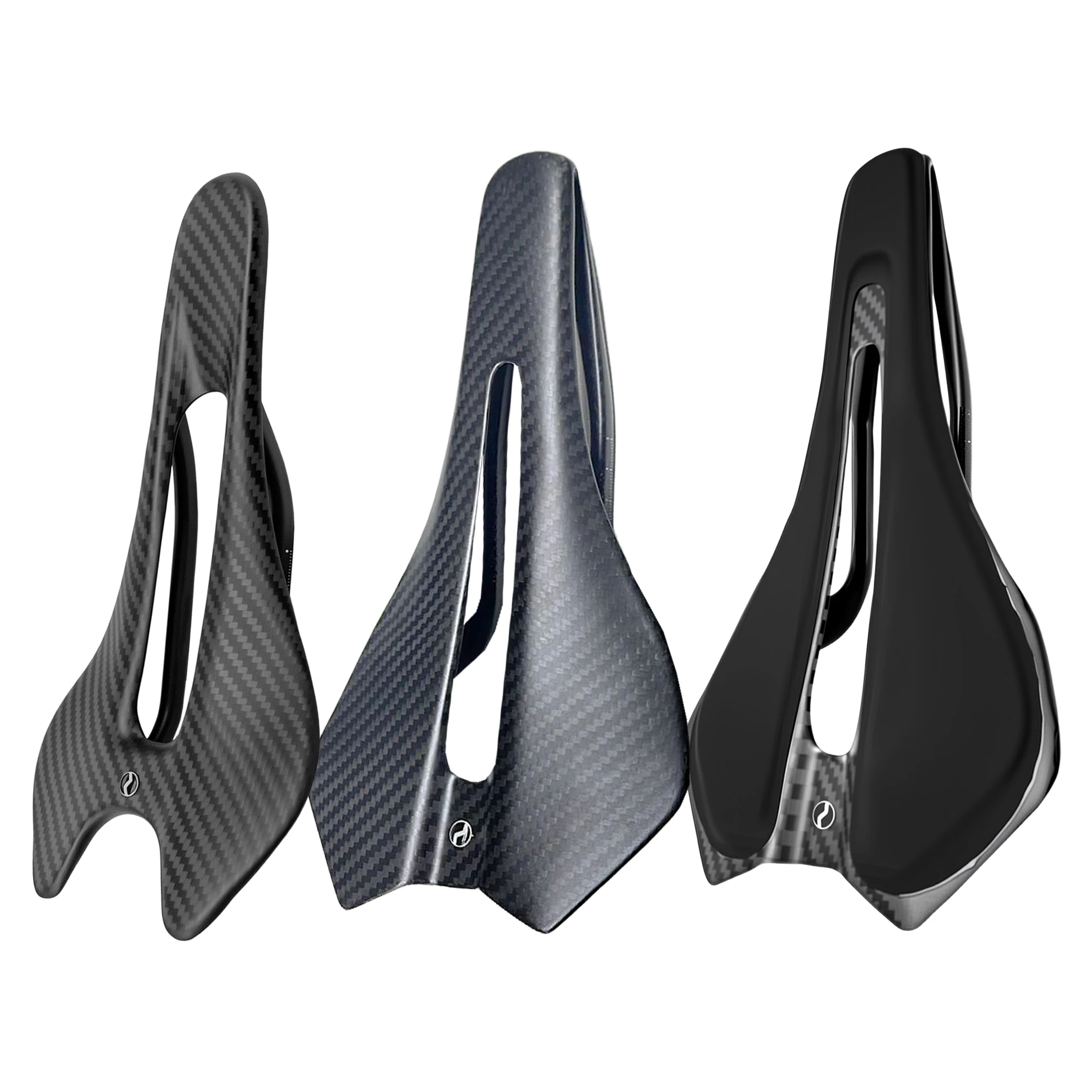 AliExpress plselis Plselis full carbon saddle light road bike cushion weight 56g/90g/100g waterproof and wear-resistant. Ergonomic design