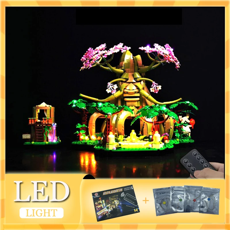 

RC DIY LED Light Kit For LEGO 77092 Great Deku Tree 2-in-1 Building Brock Gift (Only LED Light,Without Blocks Model)