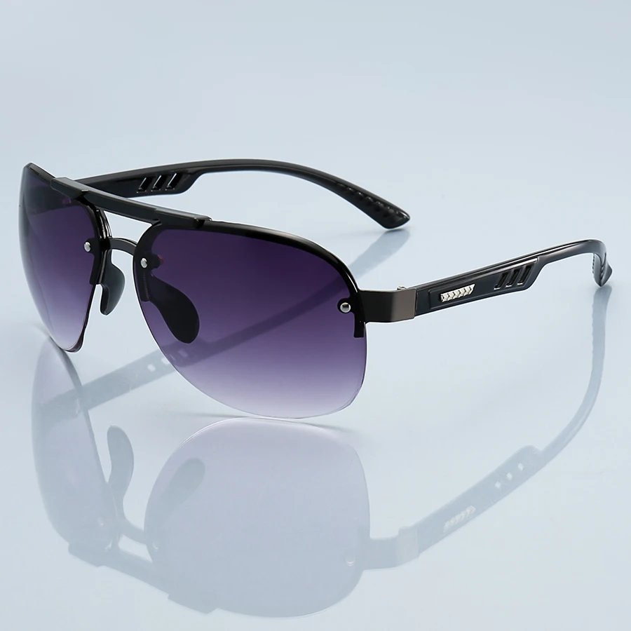 موضة خمر التدرج طيار النظارات الشمسية الرجال النساء الصيد القيادة رجل العلامة التجارية الفاخرة مصمم نظارات شمسية ريترو UV400 نظارات