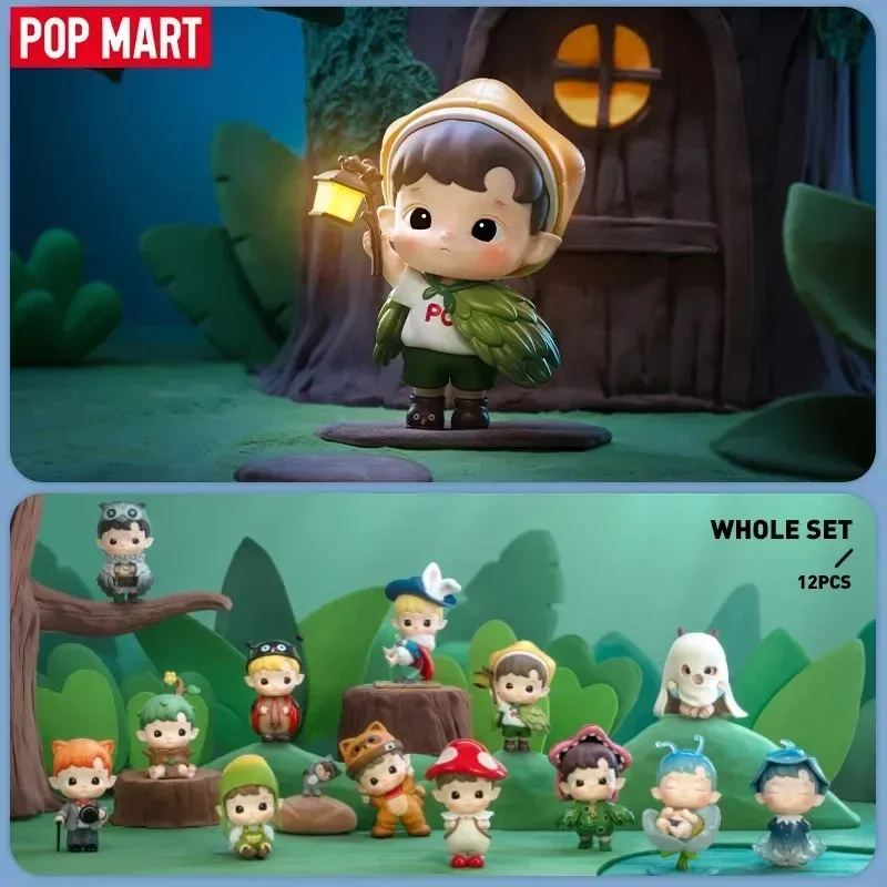 POP MART HACIPUPU Aventuras na Madeira Série Caixa Mistério - Bonito Anime Figura Ornamentos Cego Guess Bag Boneca Brinquedo Presente