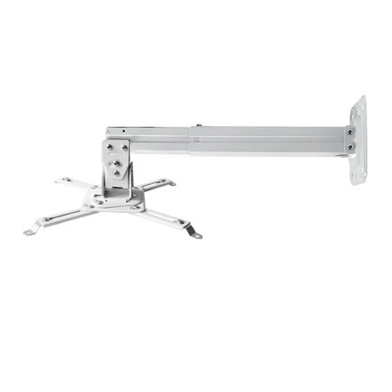 Projector Bracket Ceiling Mounting Bracket,Tilted Retractable For Inch 1/4 Screw Hole,30Cm Claw Pitch Projector