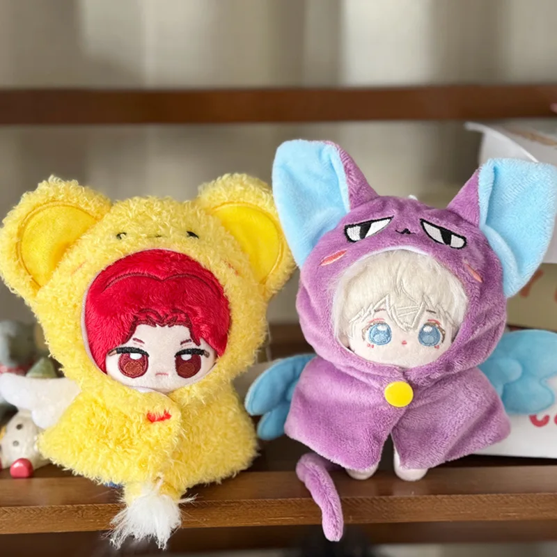 

Doll Clothes For 10cm Mini Idol Doll Outfit Accessories Cardcaptor Sakura Kero Cloak Suit For Super Star Dolls Toys Collection