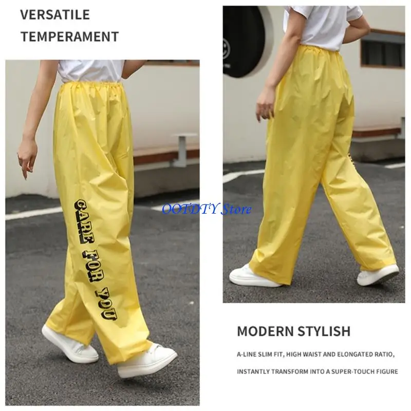 367A Breathable EVA Rain Pants For Hiking Cycling Easy To Fold Breathable Trouser