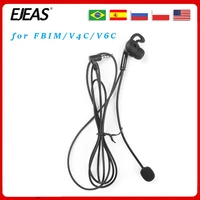EJEAS-auriculares manos libres para árbitro FBIM V4C V6C, auriculares internos izquierdo/derecho