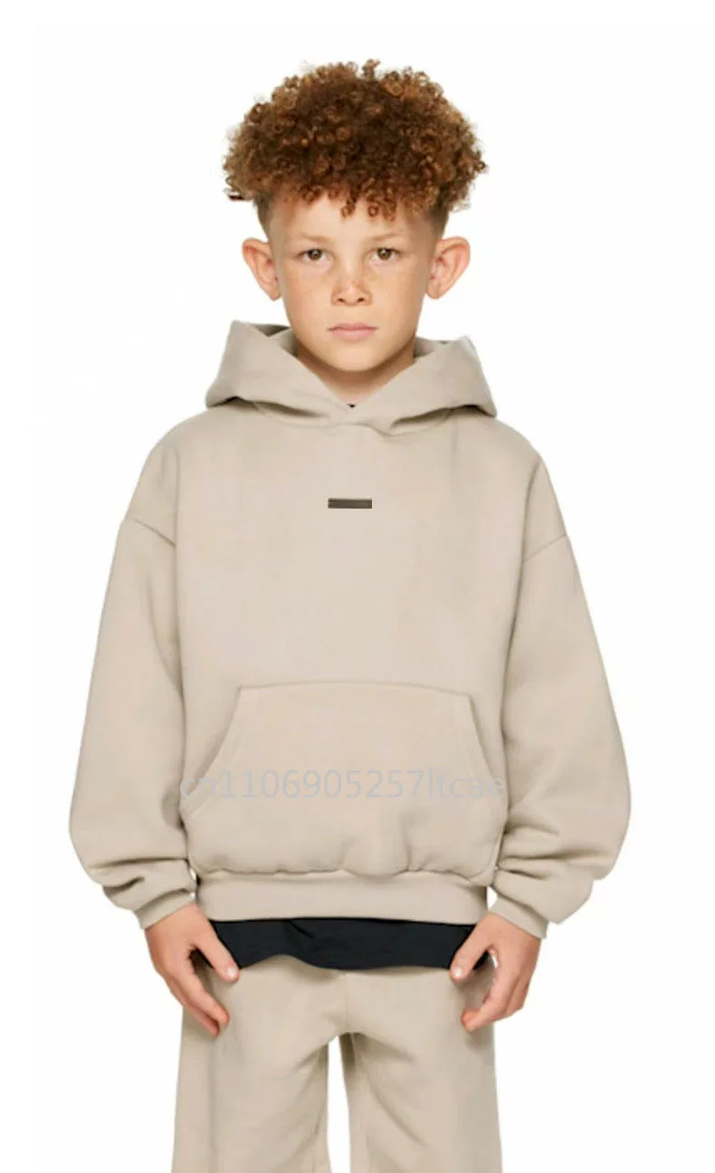 الموسم 9 خط مزدوج التصميم الكلاسيكي للأطفال هوديس الظهر معدن سيليكون إلكتروني شعار الأطفال هوديس أزياء بنين بنات هوديس #5