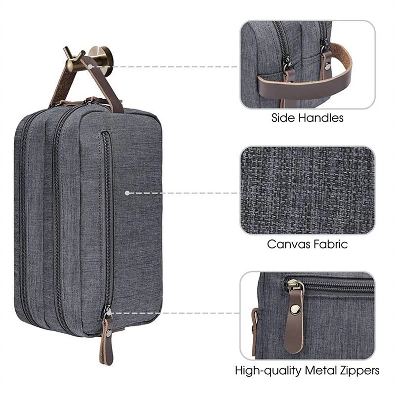 Man High Quality Make Up Bag Oxford Canvas Travel Toiletry Bag Organizer Waterproof Women Wash Pouch Handbag Cosmetic Case