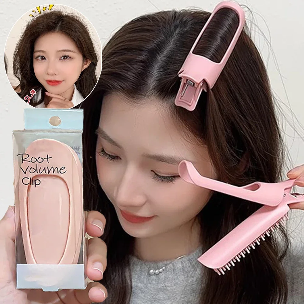 Fluffy Hairpin Curling Bangs Clips 1/2pcs Hair Roots Volumizing Hair Clips Women Curling Fixed Shape Clips Volume Hair Roller