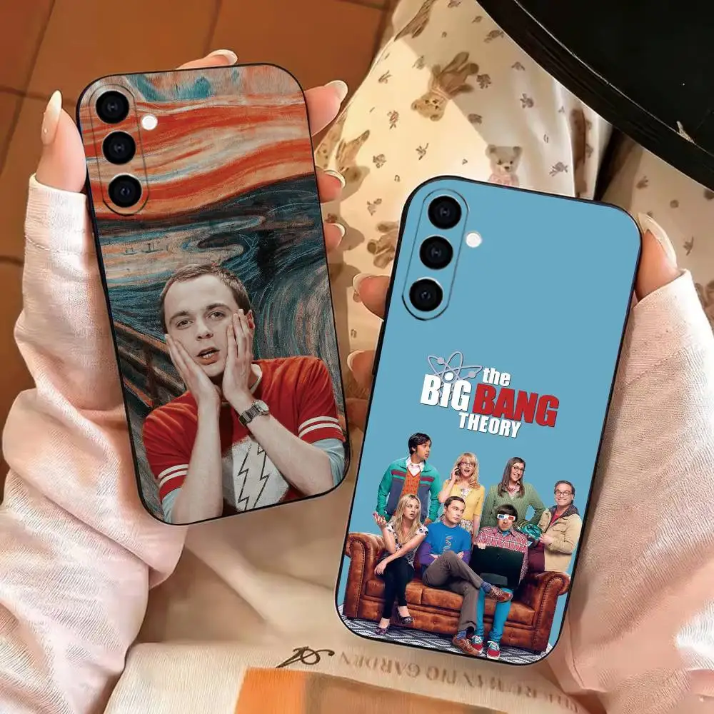The Big Bang T-Theory Funny TV Show  Phone Case For Samsung Galaxy A73,A72,A71,A70,A53,A52,A51,Others Soft Black Cover