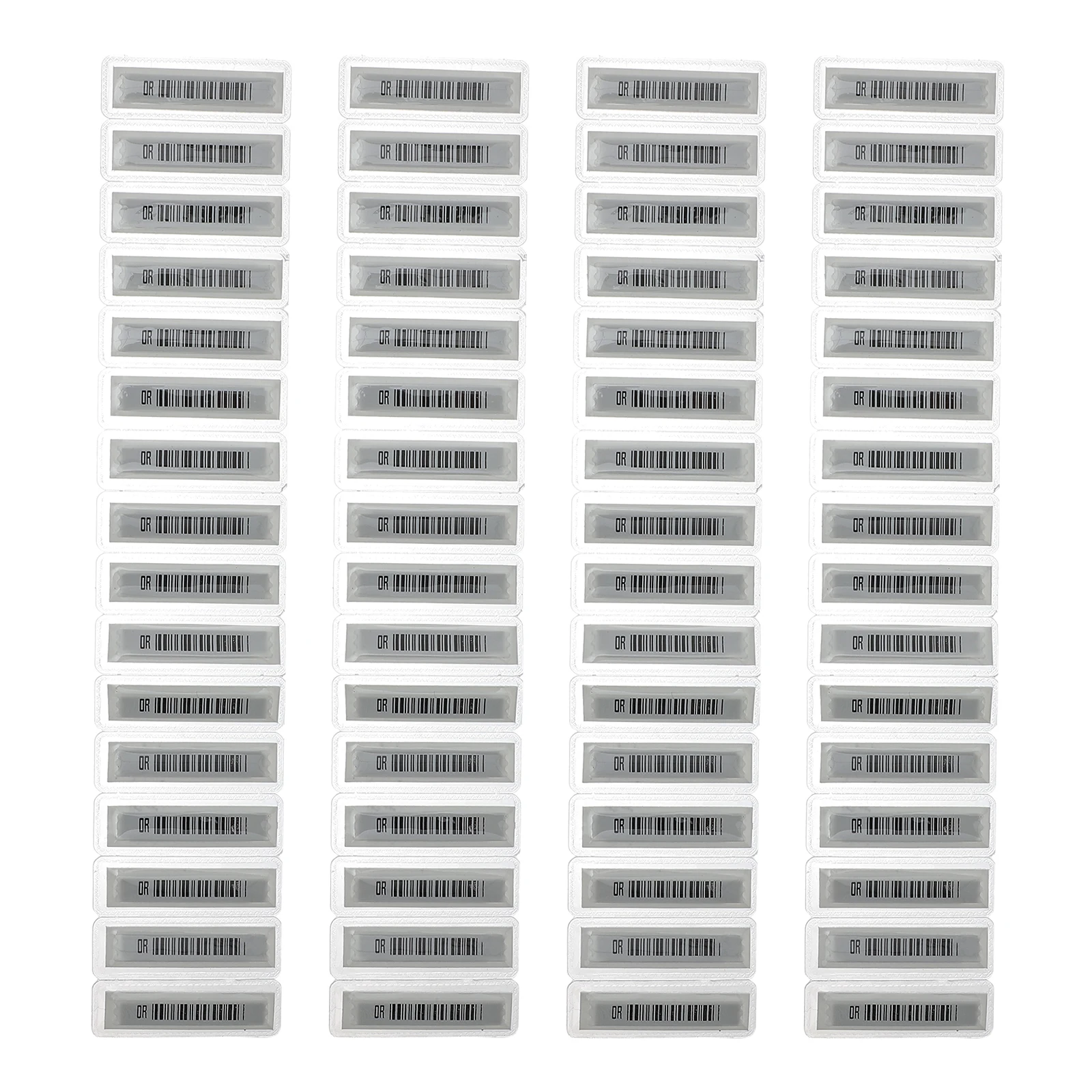 

75pcs Anti-Theft Tag Label Commodity Waterproof Supermarket Acoustomagnetic Goods Label Cosmetics Acoustomagnetic Tag