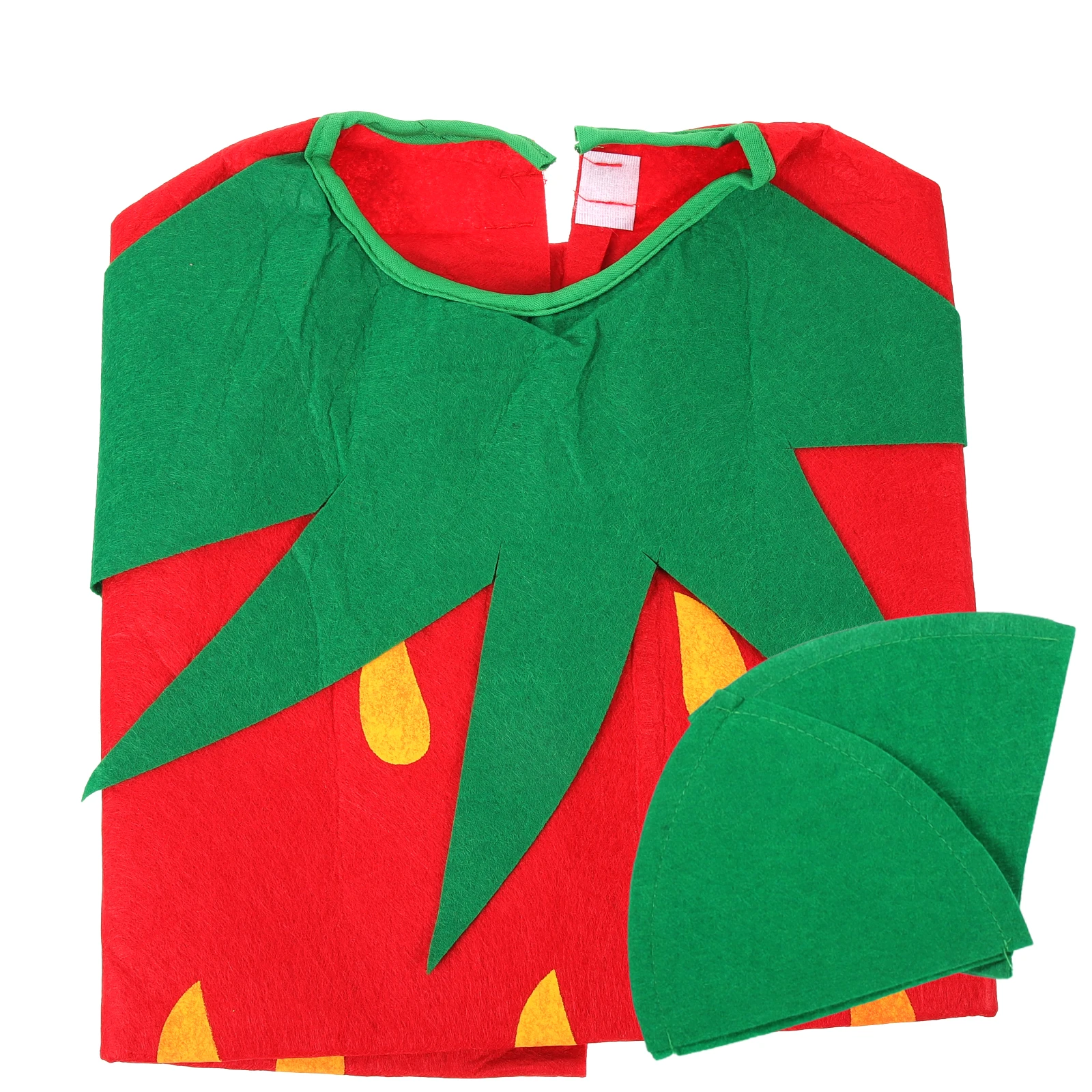 

Fruit Cosplay Costume Kids Clothes Red Strawberry Dress Children School Party Vegetable Outfit Comfortable Washable Storage