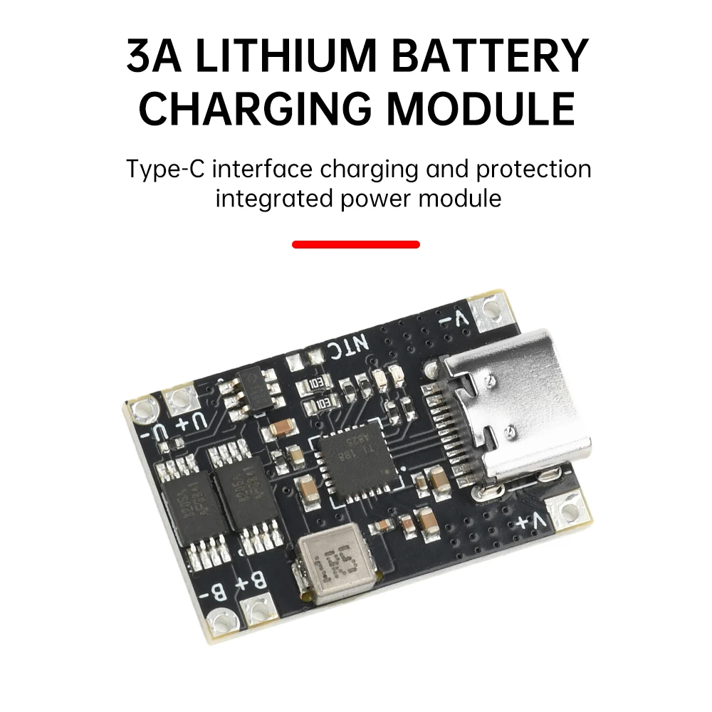 BQ25606 Modul Pengisi Daya Baterai Lithium 3A Pengisi Daya Cepat Papan Buck dengan Sistem Manajemen Baterai Perlindungan Pengisian/Pengosongan
