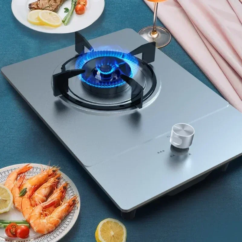SUPOR 4.5KW Stainless Steel Gas Cooktop Single Burner Cooker with Natural/LPG Gas Built-in/Portable PS03 Hot sales