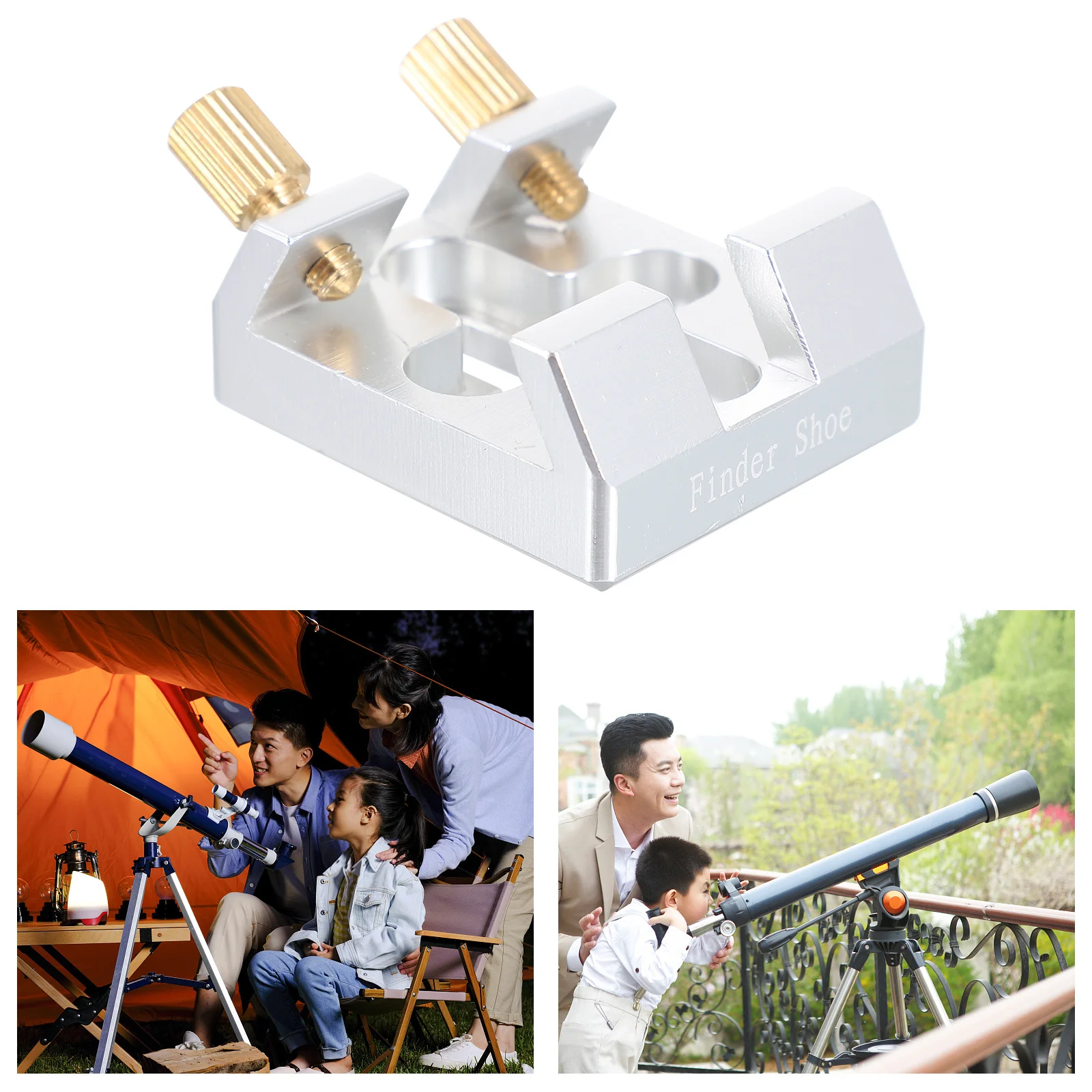 

Telescope Base Astronomy Accessories Mounted Plate Groove Dovetail for Astronomical Slot Aluminum Alloy